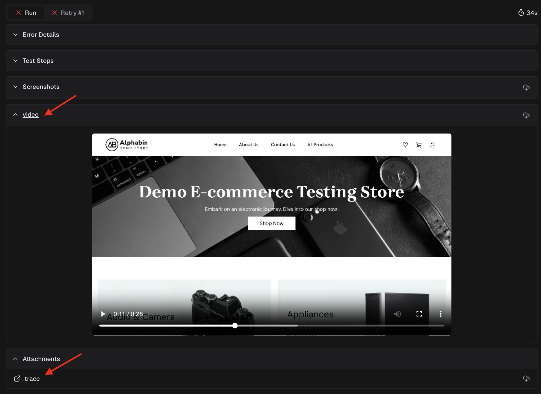 Trace and Video Viewer