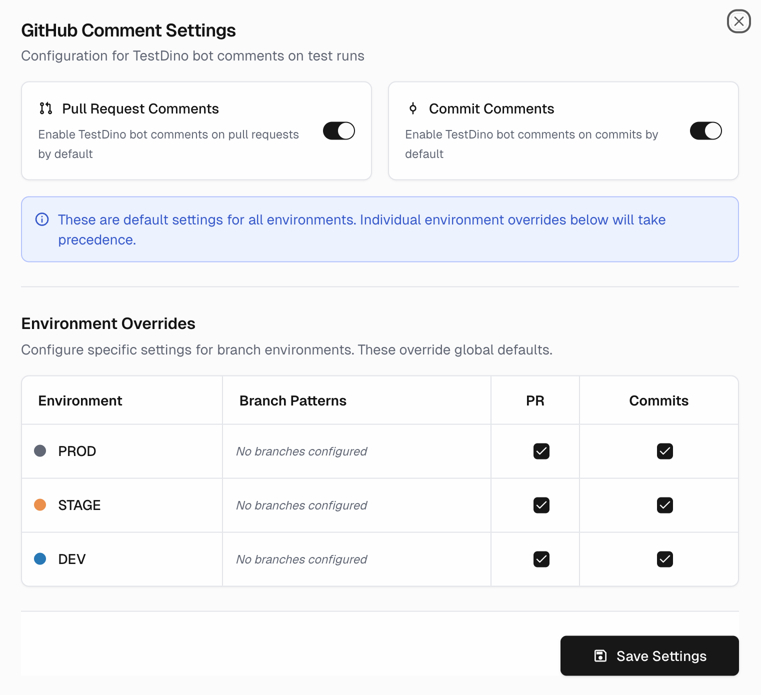 Configure Comments