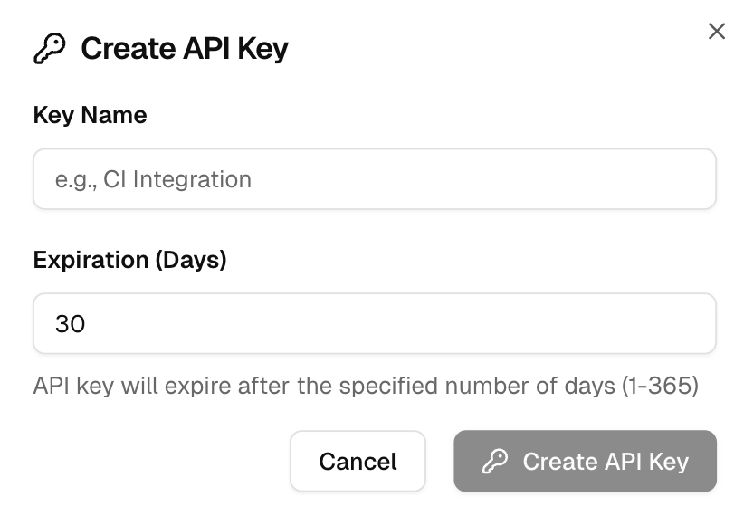 generate key