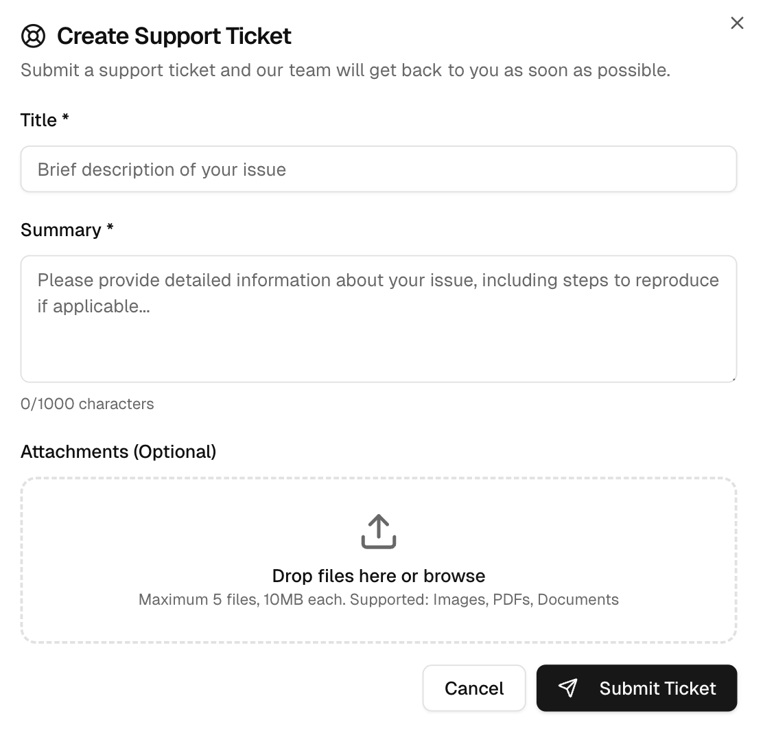 get support